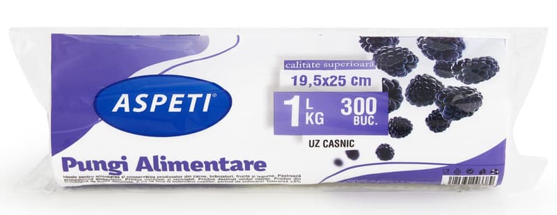 ASPETI Aspeti Pungi alimentare 1kg/1l