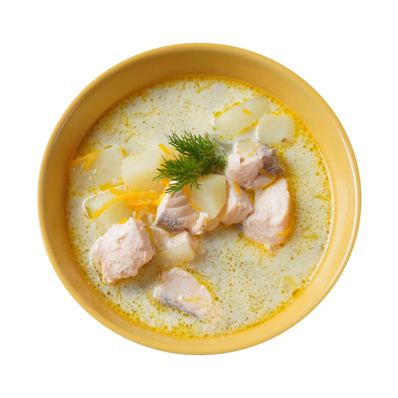 Sturgeon soup 