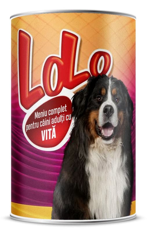 Lolo Dog Conserva cu vita