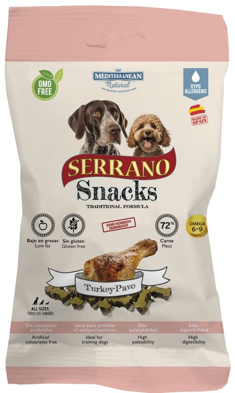 Serrano Dog Treats, Turkey