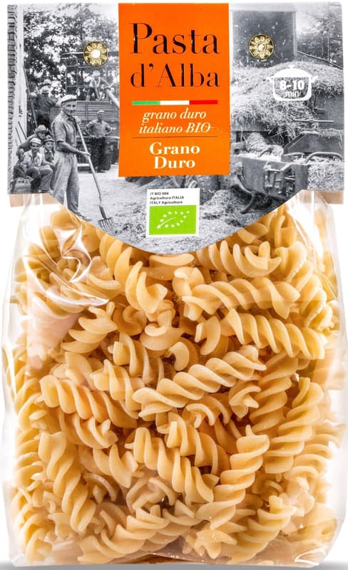 Pasta d'Alba ECO Paste fusilli din grau dur