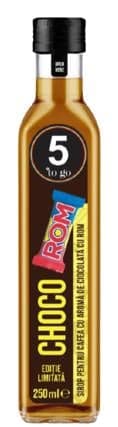 5 to go Sirop de cafea Choco rom