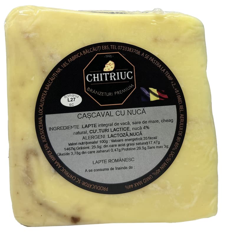 CHITRIUC Cascaval cu nuca