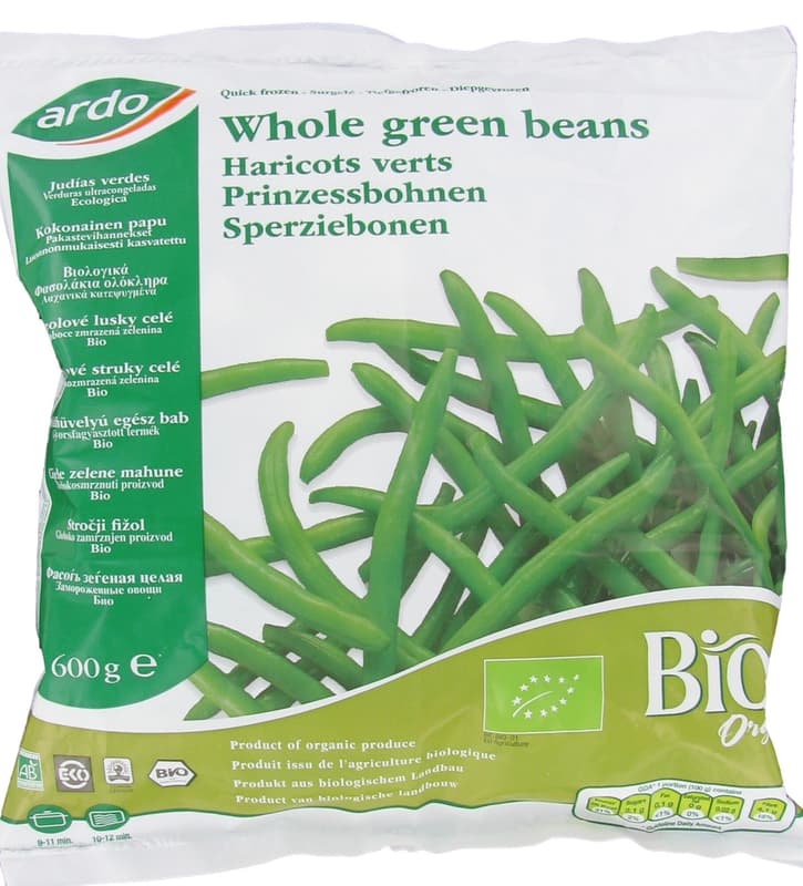 Ardo ECO Frozen Whole Green Beans