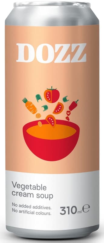 Dozz Supa crema cu legume - produs de post