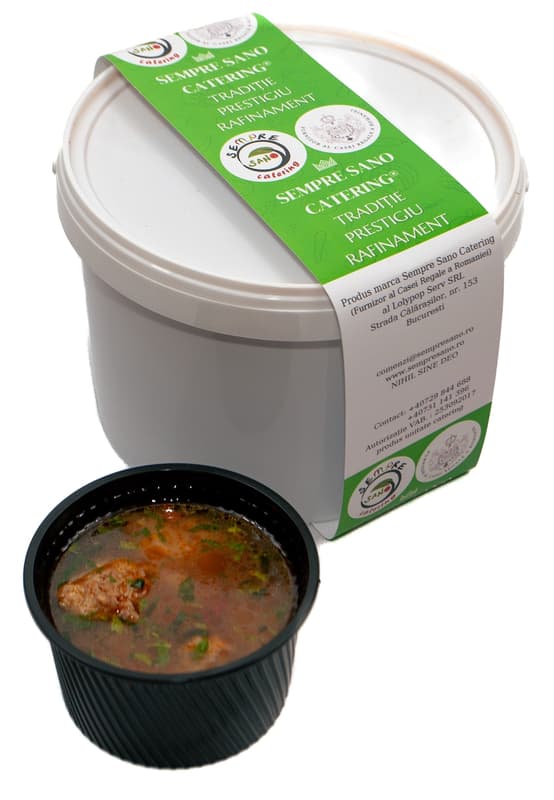 Sempre Sano Ciorba de perisoare de pui pentru 4-6 portii