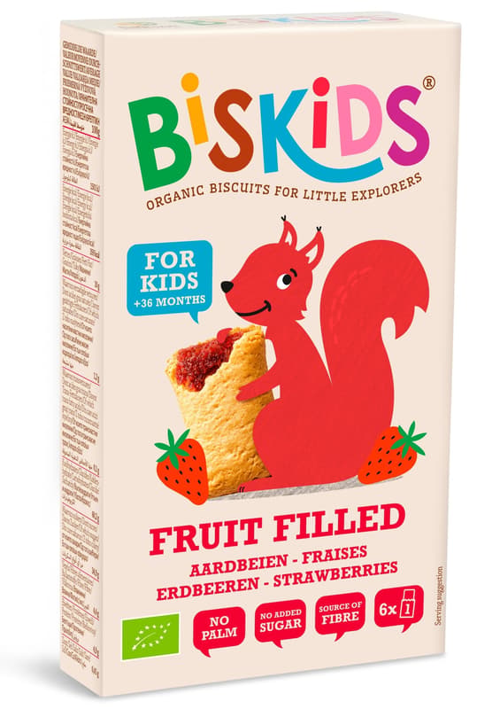 Biskids ECO Strawberry Biscuits
