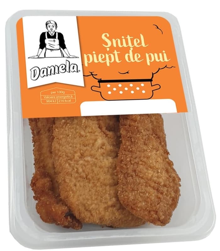 Daniela Snitel din piept de pui pesmetat