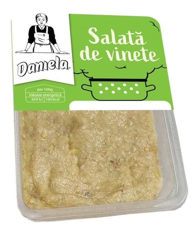 Eggplant salad with mayonaise sauce