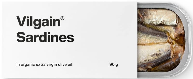 Vilgain Sardine in ulei de masline extravirgin ECO