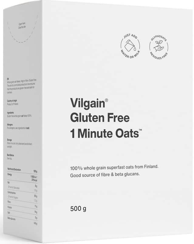 Vilgain Instant gluten-free oat flakes