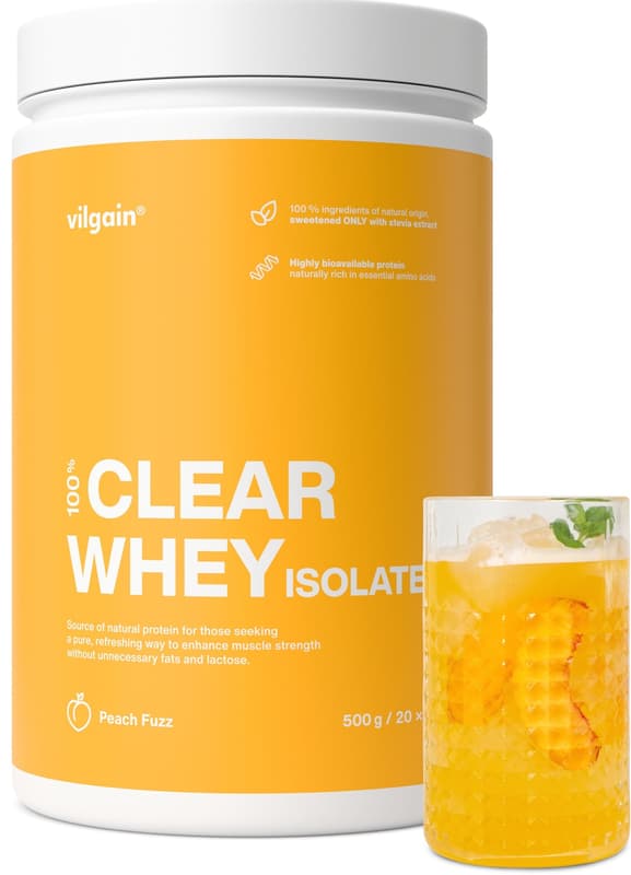 Vilgain Peach Whey Protein Isolate