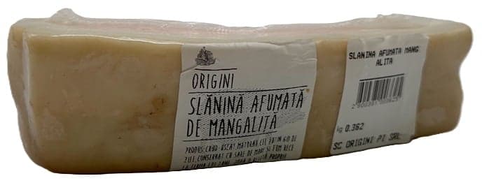 Origini Slanina afumata de mangalita