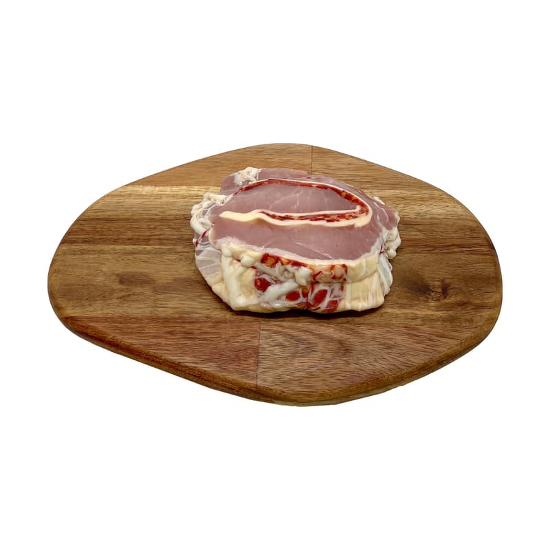 CARNE SI SARE Lolipop de porc cu fulgi de ardei dulce