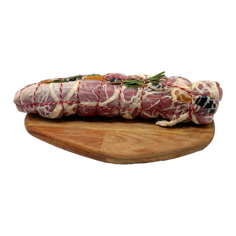 MEAT AND SALT Pork tenderloin with apricots and prunes