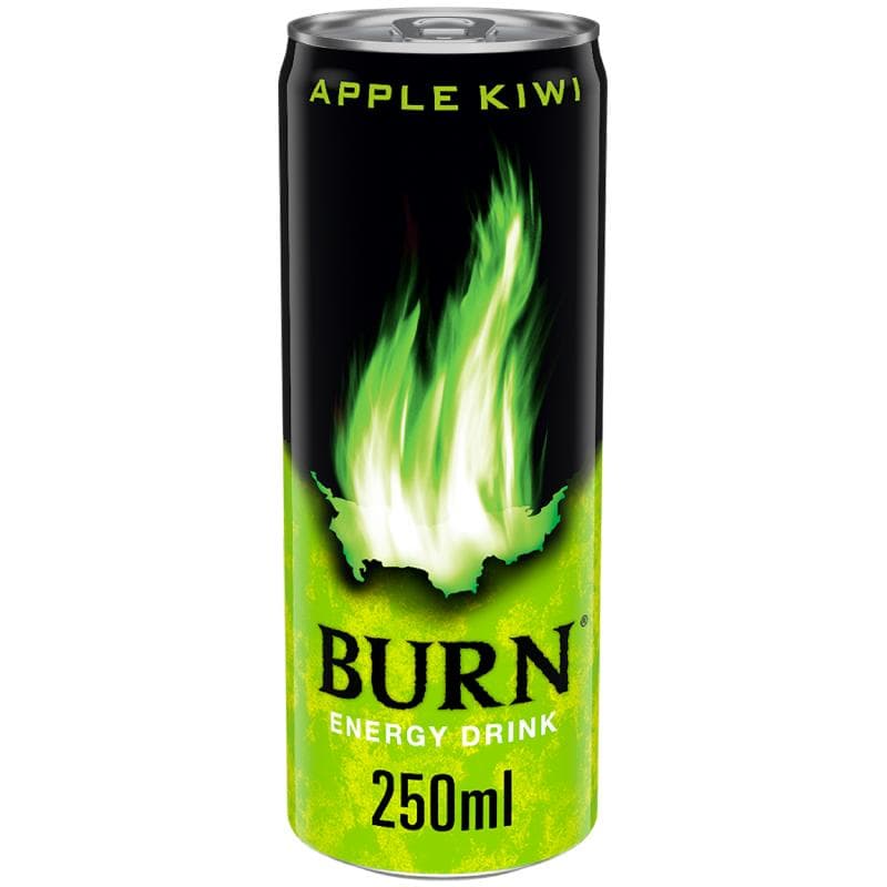 Burn mar si kiwi Bautura energizanta carbogazoasa doza