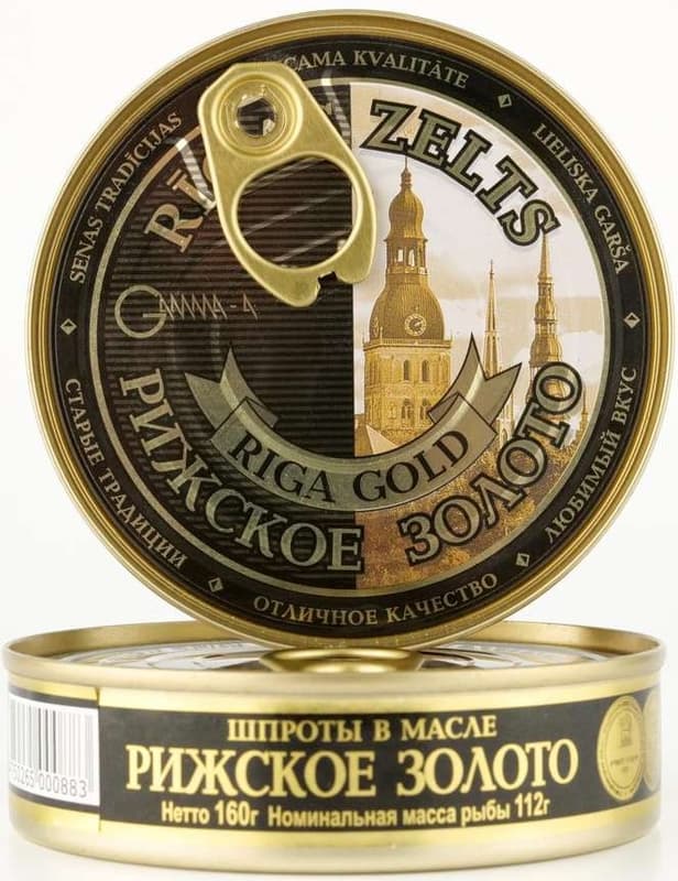 Riga Gold Sprot in ulei