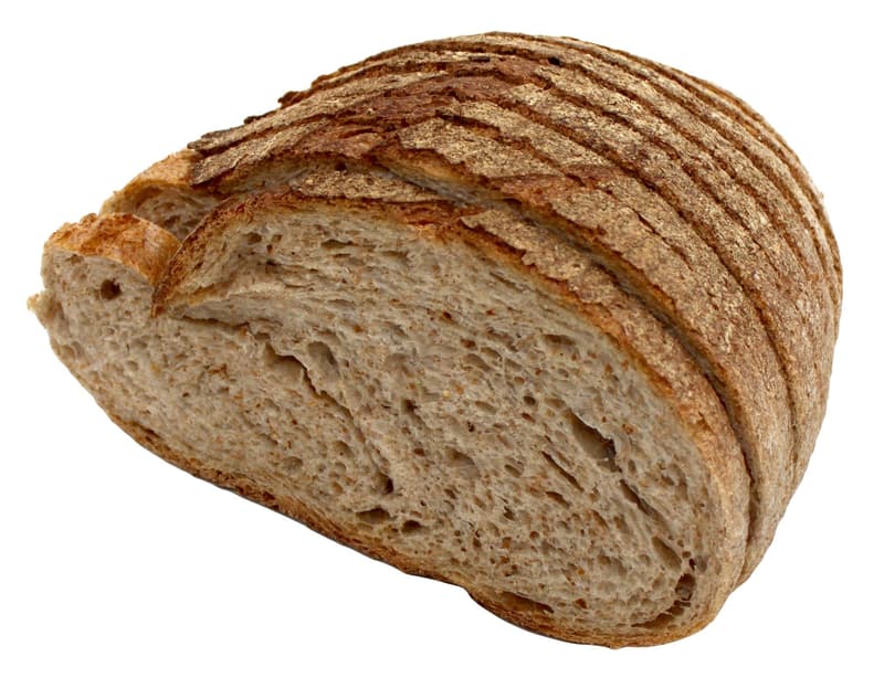 Brutangerie Whole wheat bread with sliced sourdough