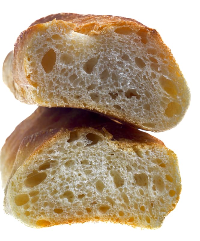 Bakery White baguette with sourdough