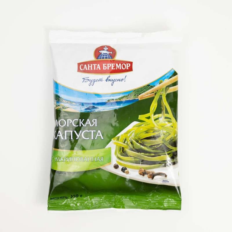 Santa Bremor Laminaria marinata cu zahar si indulcitor