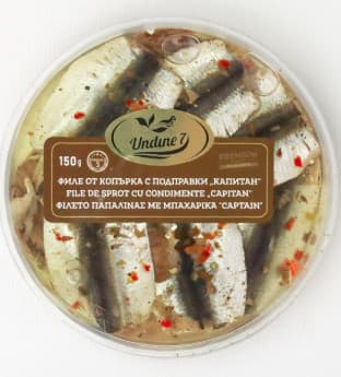 Undine 7 File de sprot cu condimente "capitan"