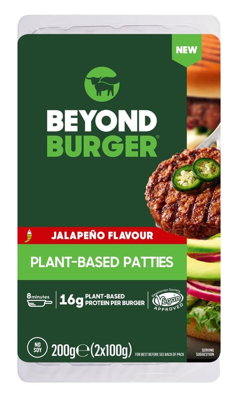 BEYOND JALAPENO FLAVOURED BURGER