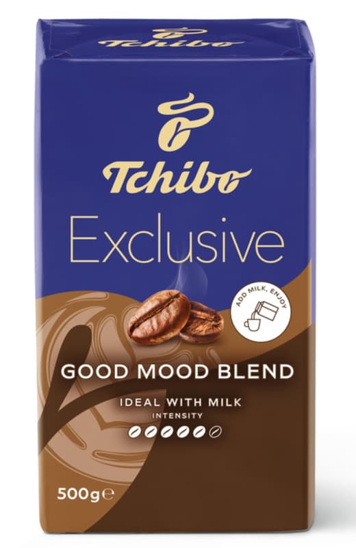 Tchibo Exclusive Good Mood Blend, roasted ground coffee
