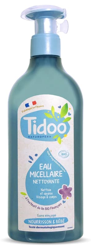 Tidoo ECO Gentle Micellar Water for Babies with Flaxseed Extract