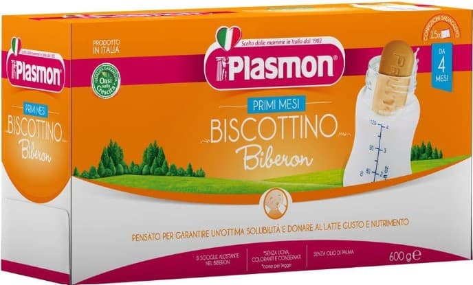 Plasmon Biscuiti pentru biberon +6 luni