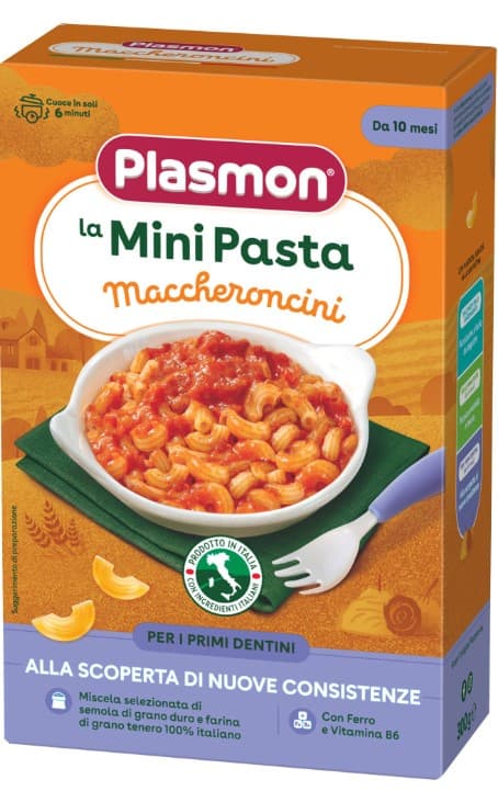 Plasmon Baby Paste, Machironcini, +10 months