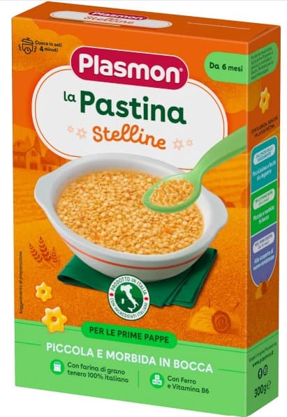 Plasmon Paste stelline, +6 luni