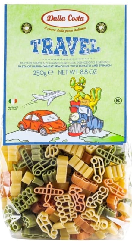 Dalla Costa Paste din grau dur tricolore Travel