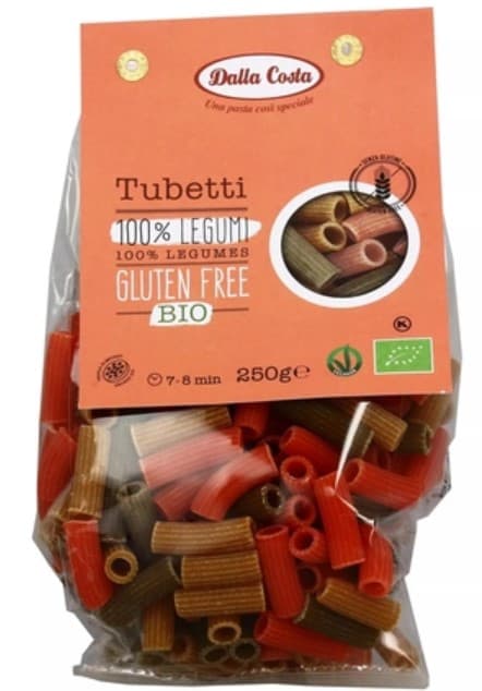 Dalla Costa ECO Paste tubetti din mazare, naut si linte