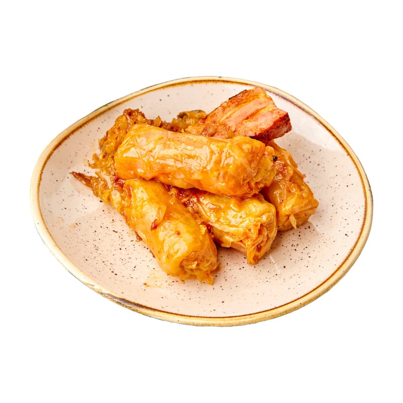 City Grill Mixed minced meat rolled in cabbage