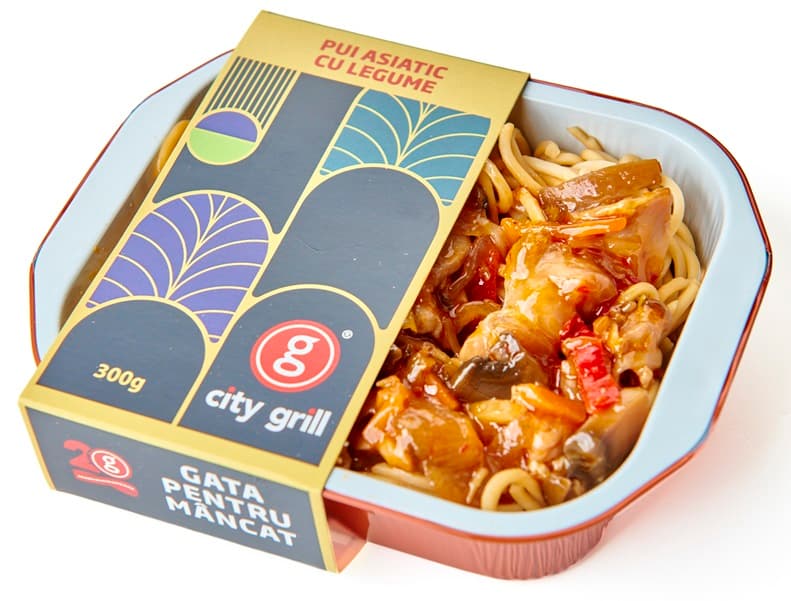 City Grill Pui asiatic cu legume