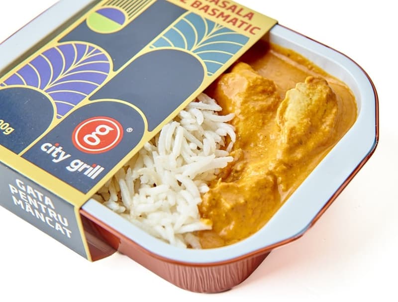 City Grill Basmati rice tikka masala