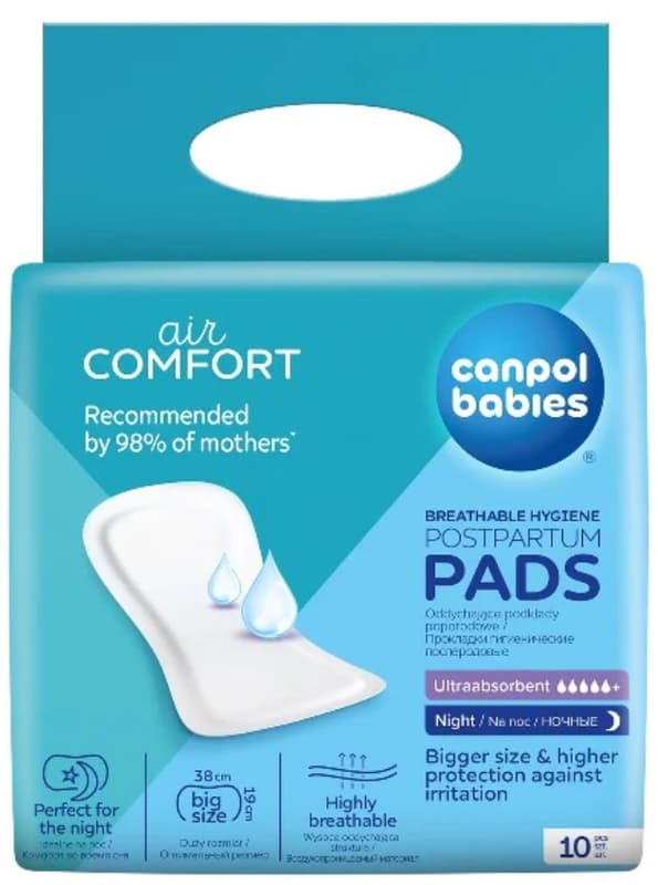 Canpol Babies Absorbante postnatale de noapte