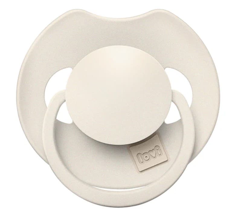 Lovi Dynamic Prime Suzeta silicon 0-6 luni, crem