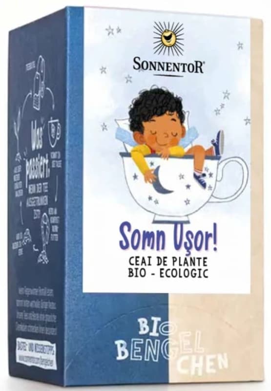 Sonnentor Ingerasii Strengari "Somn Usor !" Ceai plic, 18 plicuri