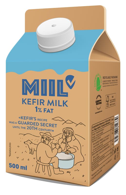 Miil Kefir 1% grasime