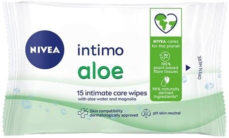 Nivea Intimo Aloe Servetele umede pentru igiena intima