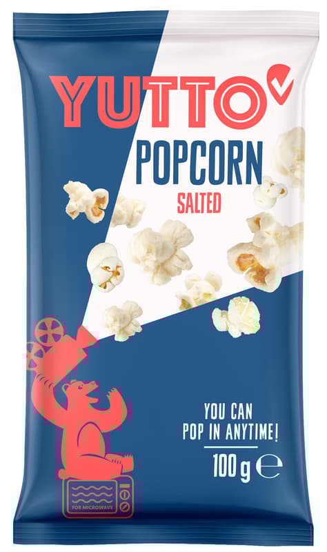 Yutto Popcorn microwave salt
