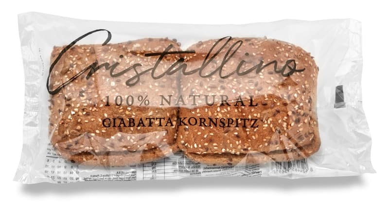 Cristallino Ciabatta cu seminte 2 x 98g