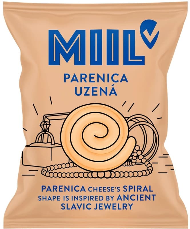MILL Parenica cheese smoked