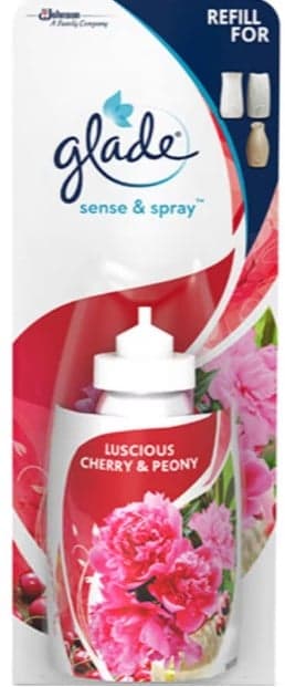 Glade Sense & Spray Cherry & Peony Air Freshener Refill
