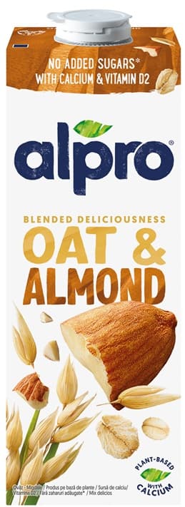 Alpro Bautura vegetala din ovaz si migdale cu adaos de calciu si vitamine