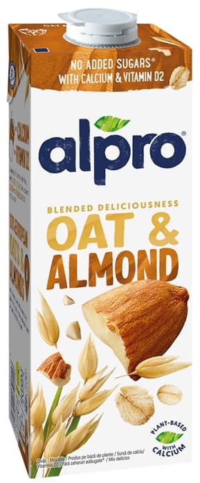 Alpro Bautura vegetala din ovaz si migdale cu adaos de calciu si vitamine