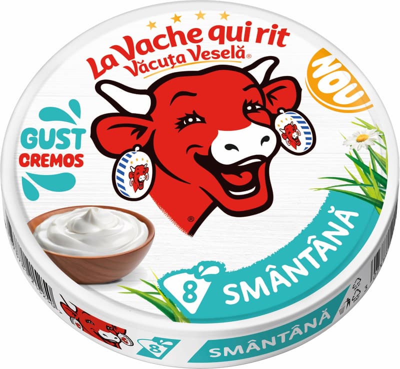 La Vache qui rit Melted Cheese with Sour Cream 8P