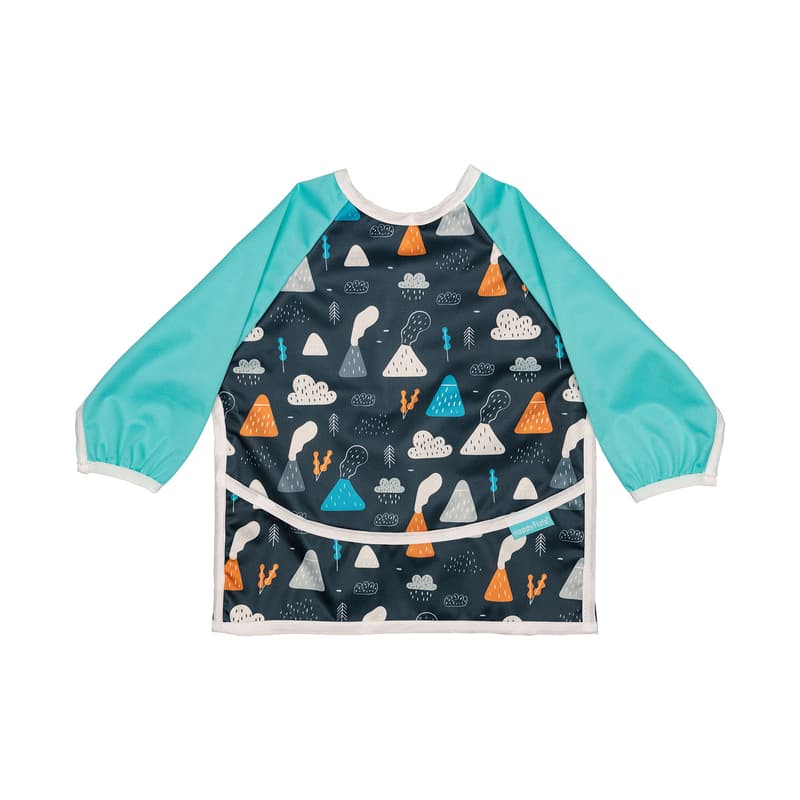 Coccorito Bavetica with long sleeve and pocket, volcano