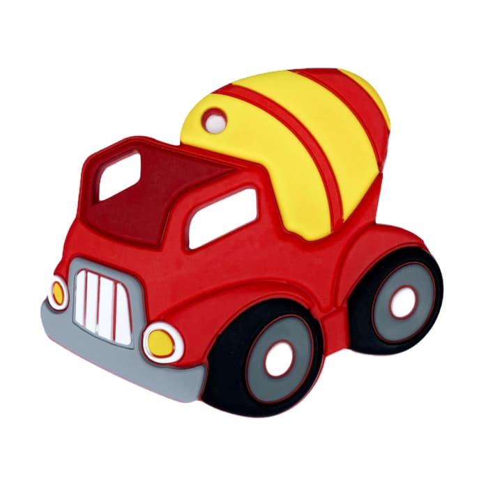 Coccorito Silicone teething toy, red tipper